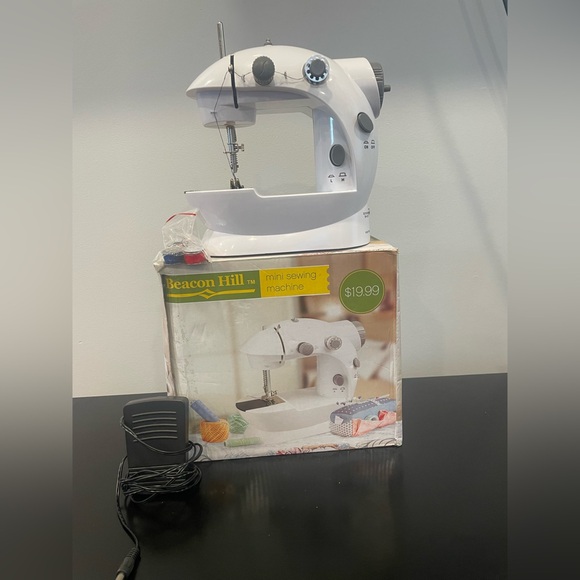 Beacon Other - Beacon Hill White Mini Sewing Machine-LIKE NEW (used once)